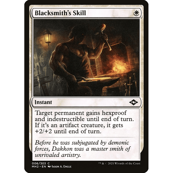 Blacksmith's Skill | Español | NM | MH2 1