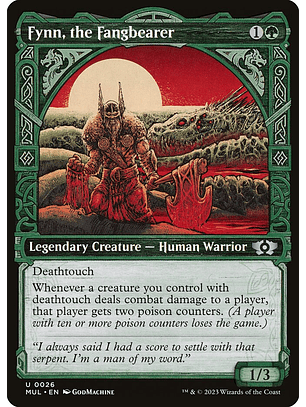 Fynn, the Fangbearer (Showcase) | Español | NM | MUL