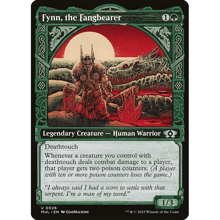 Fynn, the Fangbearer (Showcase) | Español | NM | MUL 1