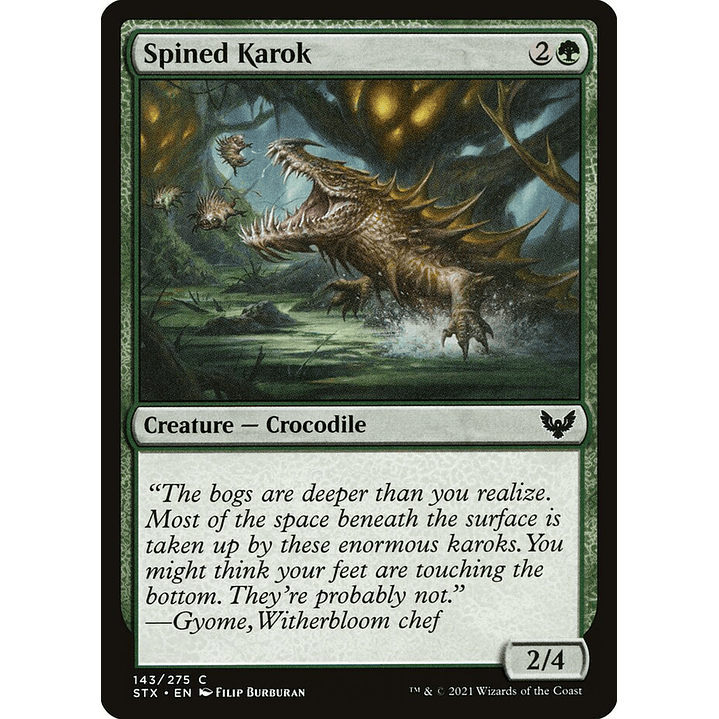 Spined Karok | Español | NM | STX 1