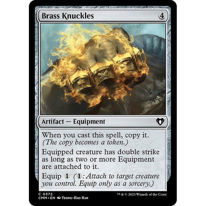 Brass Knuckles | Inglés | NM | CMM 1