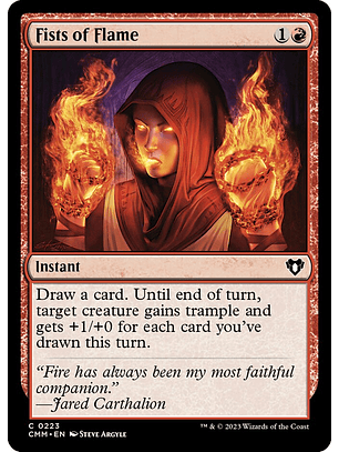 Fists of Flame | Inglés | NM | CMM