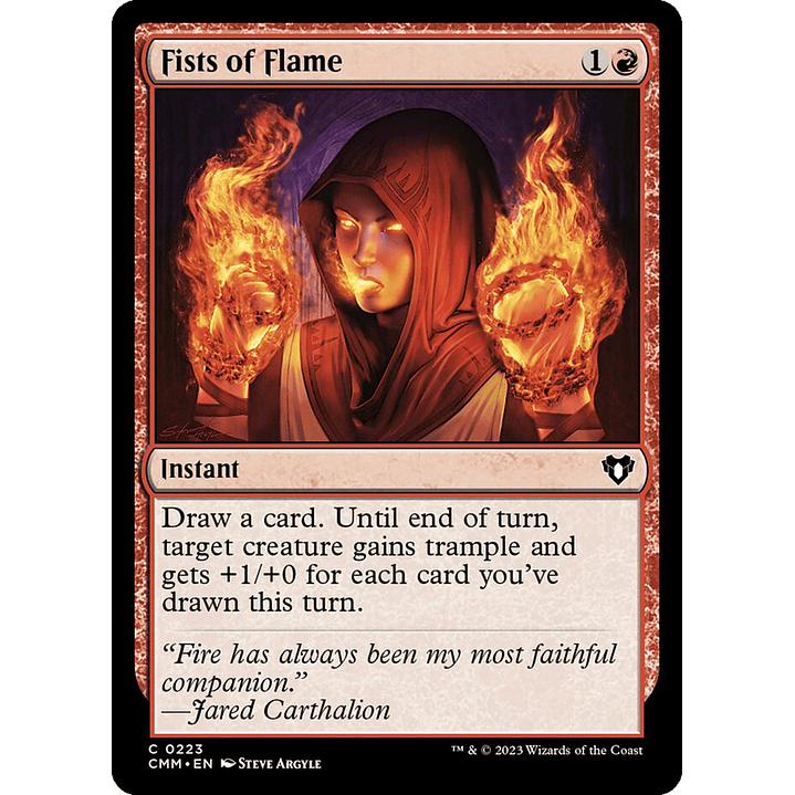 Fists of Flame | Inglés | NM | CMM 1