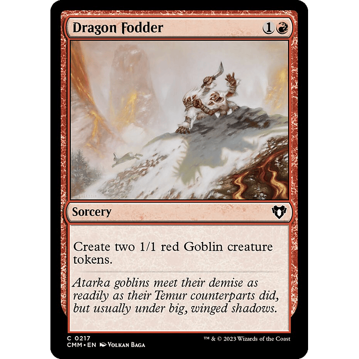 Dragon Fodder | Inglés | NM | CMM 1