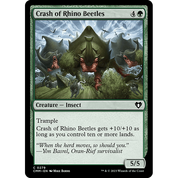 Crash of Rhino Beetles | Inglés | NM | CMM 1