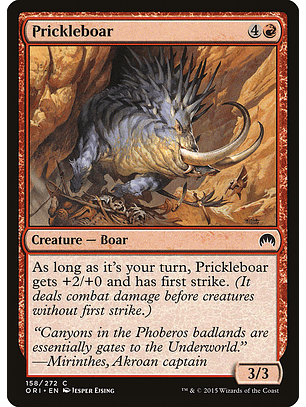 Prickleboar | Español | NM | ORI