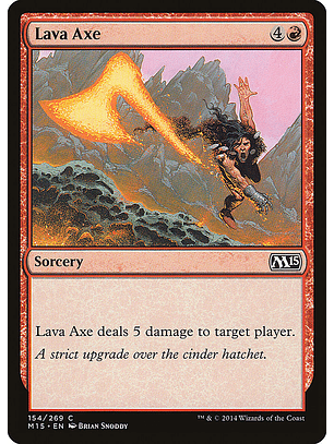 Lava Axe | Español | NM | M15