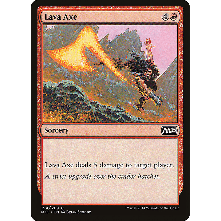 Lava Axe | Español | NM | M15 1