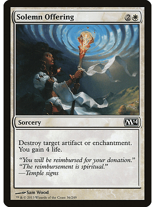 Solemn Offering | Español | NM | M14