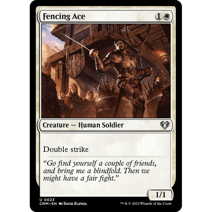 Fencing Ace | Inglés | NM | CMM 1