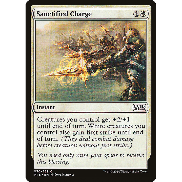 Sanctified Charge | Español | NM | M15 1
