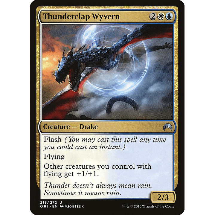 Thunderclap Wyvern | Español | NM | ORI 1
