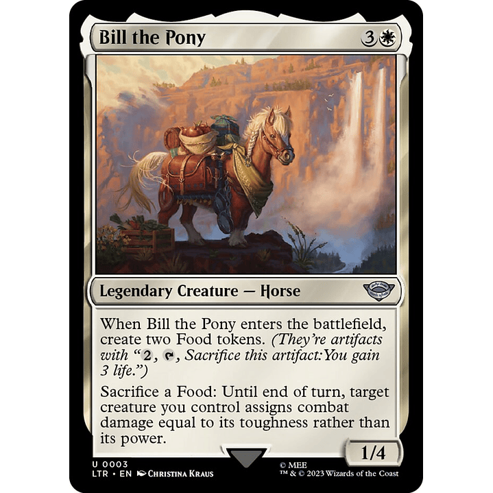 Bill the Pony | Inglés | NM | LTR 1