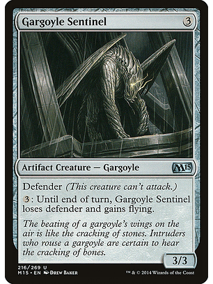 Gargoyle Sentinel | Español | NM | M15