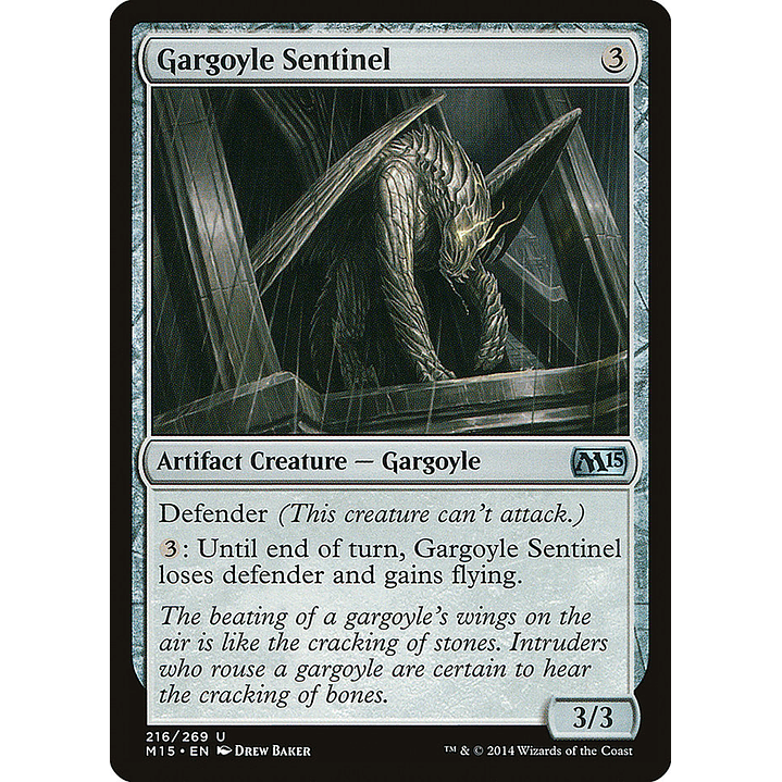 Gargoyle Sentinel | Español | NM | M15 1