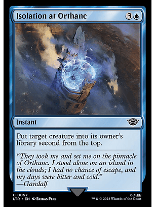 Isolation at Orthanc | Inglés | NM | LTR