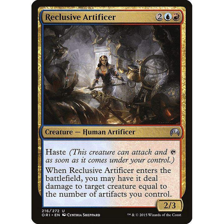 Reclusive Artificer | Español | NM | ORI 1