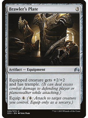 Brawler's Plate | Español | NM | ORI
