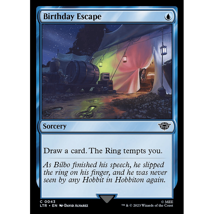 Birthday Escape | Inglés | NM | LTR 1