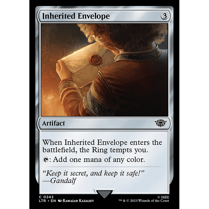 Inherited Envelope | Inglés | NM | LTR 1