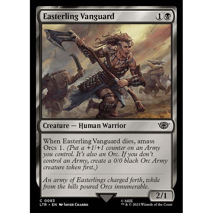 Easterling Vanguard | Inglés | NM | LTR 1