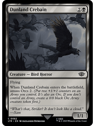 Dunland Crebain | Español | NM | LTR