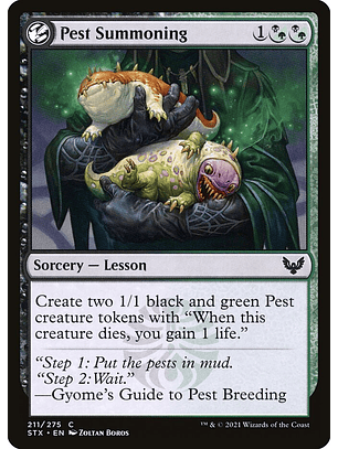 Pest Summoning | Japonés | NM | STX