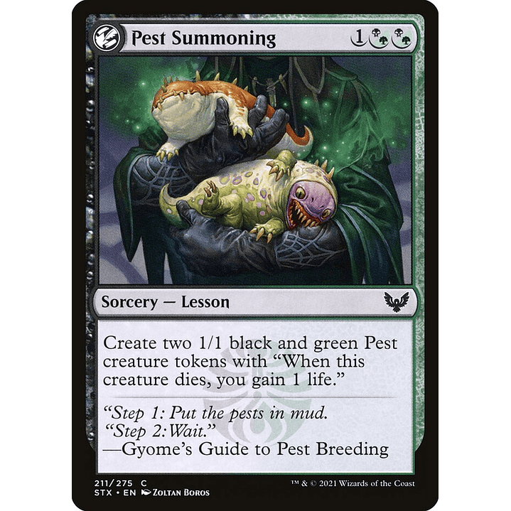 Pest Summoning | Japonés | NM | STX 1