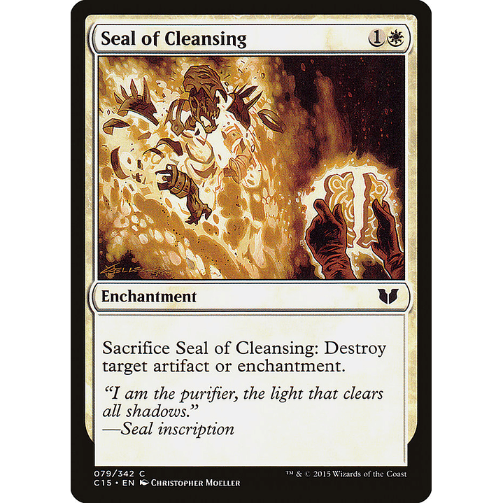 Seal of Cleansing | Inglés | NM | C15 1