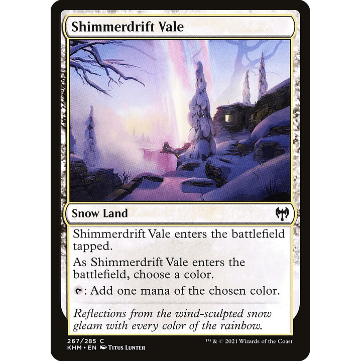 Shimmerdrift Vale | Inglés | NM | KHM 1