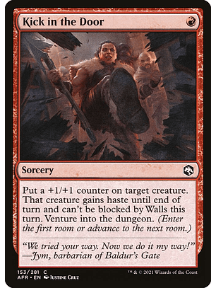 Kick in the Door | Inglés | NM | AFR