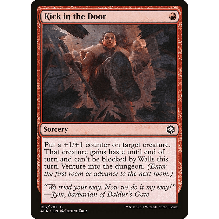 Kick in the Door | Inglés | NM | AFR 1