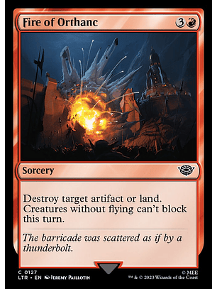 Fire of Orthanc | Español | NM | LTR