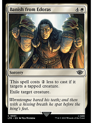 Banish from Edoras | Español | NM | LTR
