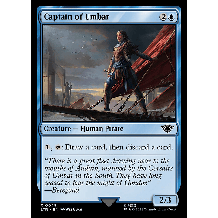 Captain of Umbar | Español | NM | LTR 1