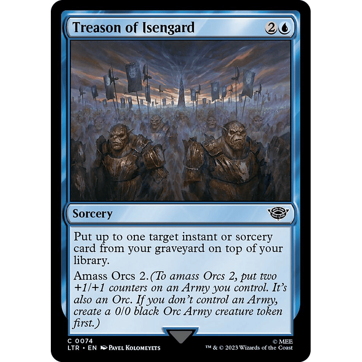 Treason of Isengard | Español | NM | LTR 1