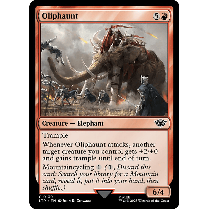 Oliphaunt | Español | NM | LTR 1
