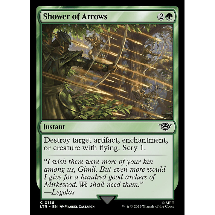 Shower of Arrows | Español | NM | LTR 1