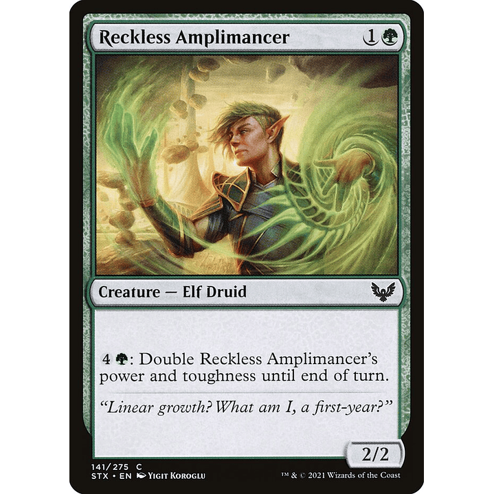 Reckless Amplimancer | Inglés | NM | STX 1