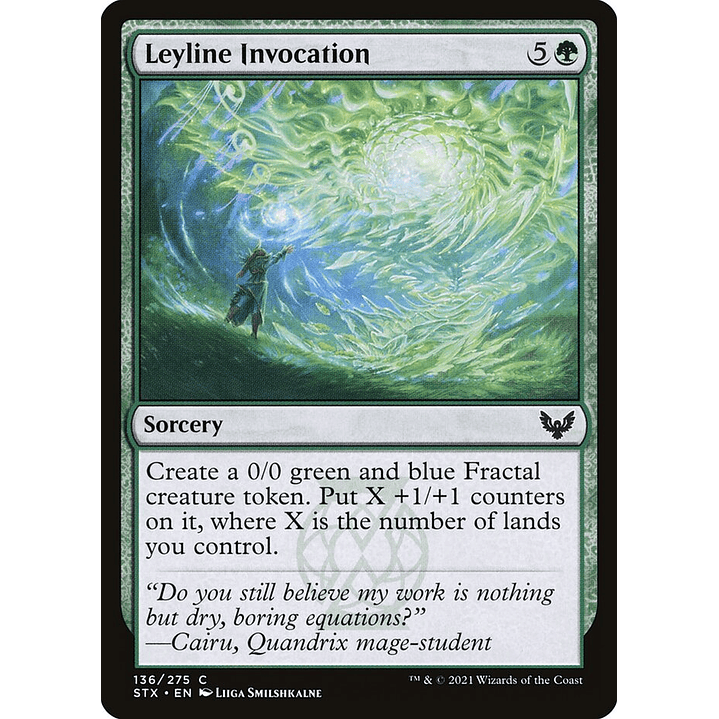 Leyline Invocation | Inglés | NM | STX 1