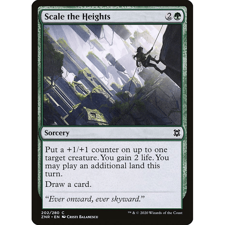 Scale the Heights | Inglés | NM | ZNR 1