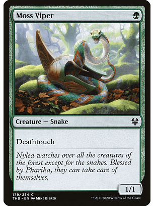Moss Viper | Inglés | NM | THB
