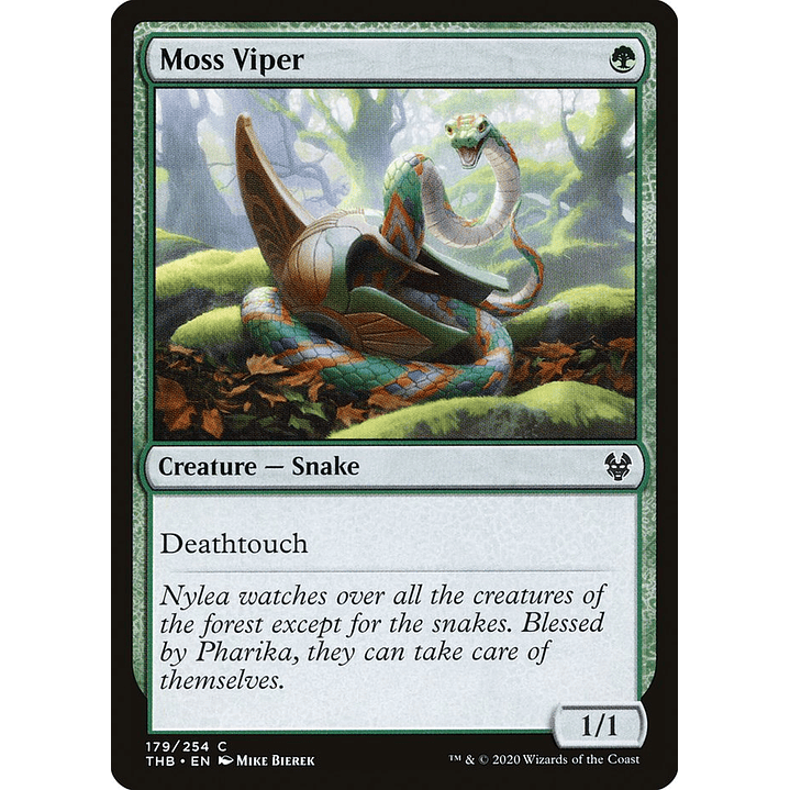 Moss Viper | Inglés | NM | THB 1