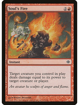 Soul's Fire | Español | NM | ALA