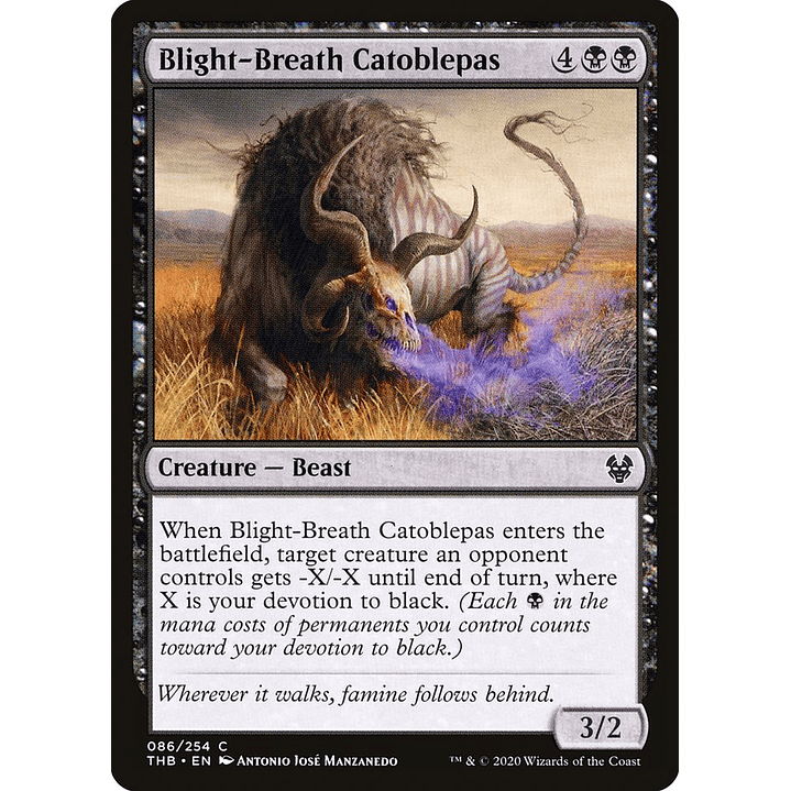 Blight-Breath Catoblepas | Inglés | NM | THB 1