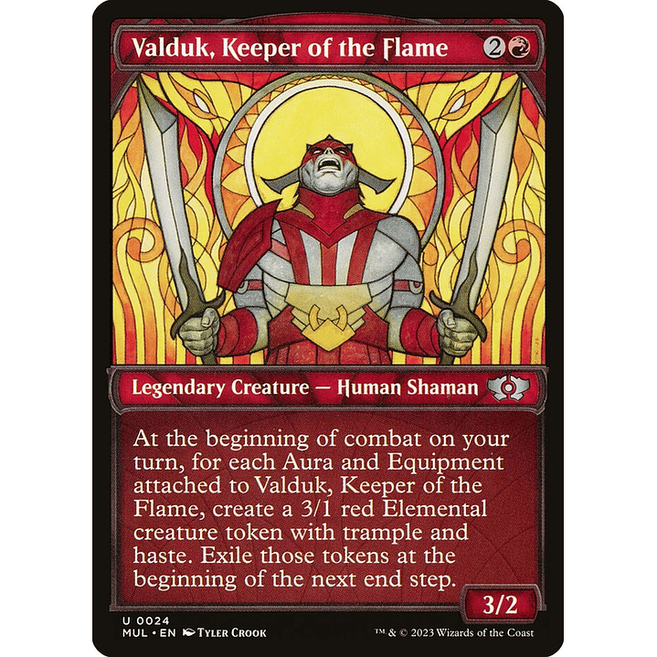 Valduk, Keeper of the Flame (Showcase) | Inglés | NM | MUL 1