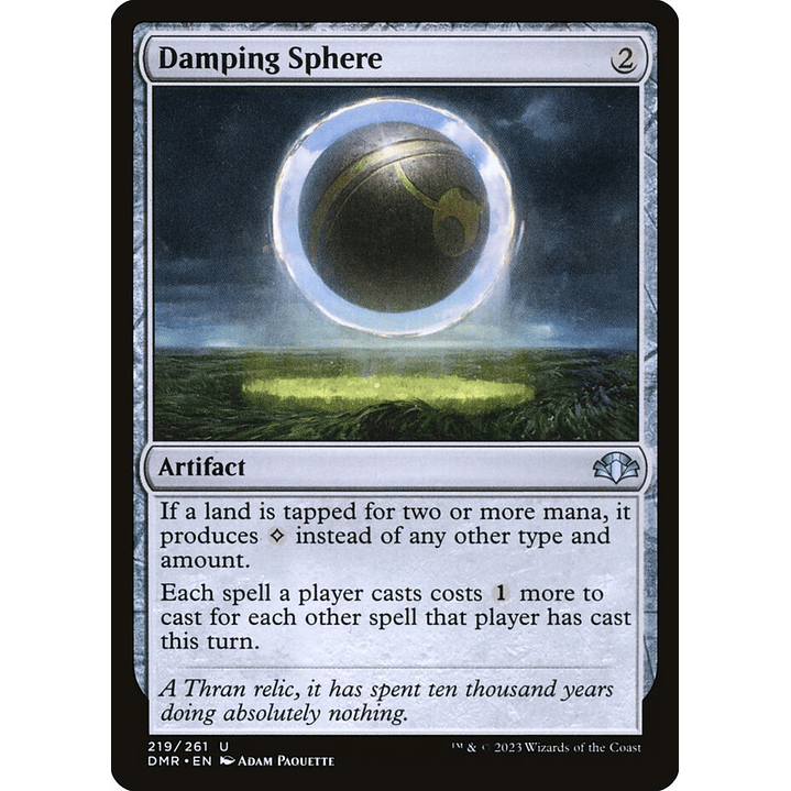 Damping Sphere | Inglés | NM | DMR 1