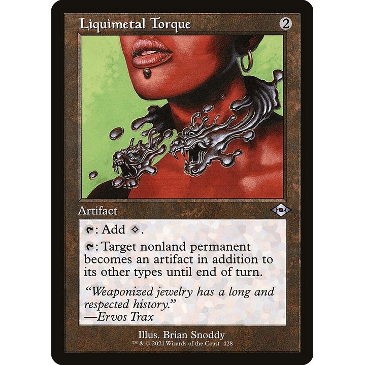 Liquimetal Torque (Retro Frame) | Inglés | NM | MH2 1