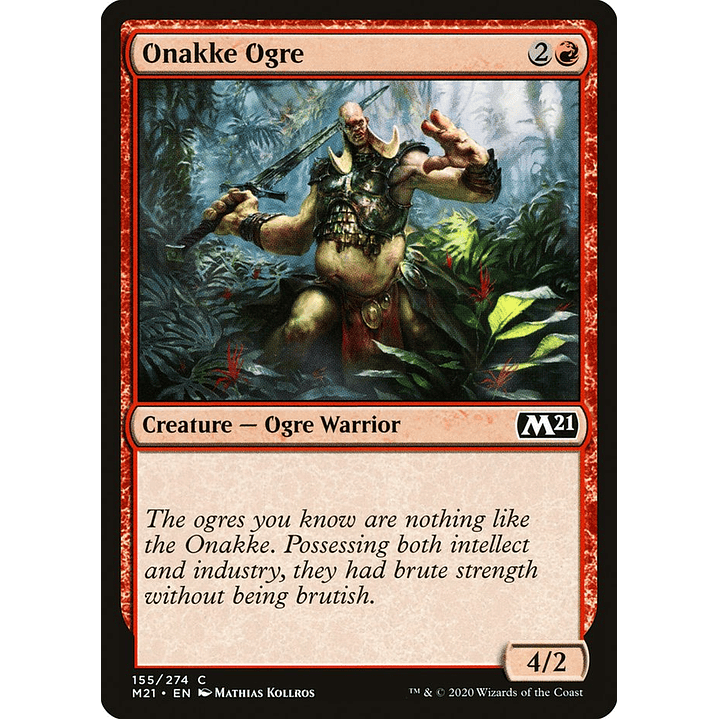 Onakke Ogre | Inglés | NM | M21 1