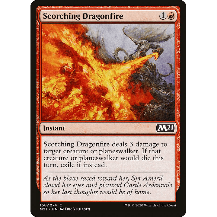 Scorching Dragonfire | Inglés | NM | M21 1